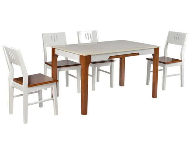 Bộ bàn ghế ăn HGB67 + HGG67